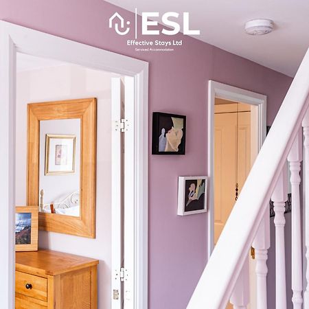 4 Bedroom Townhouse 10Mins Walk From Shrewsbury Town Centre With Parking Extérieur photo